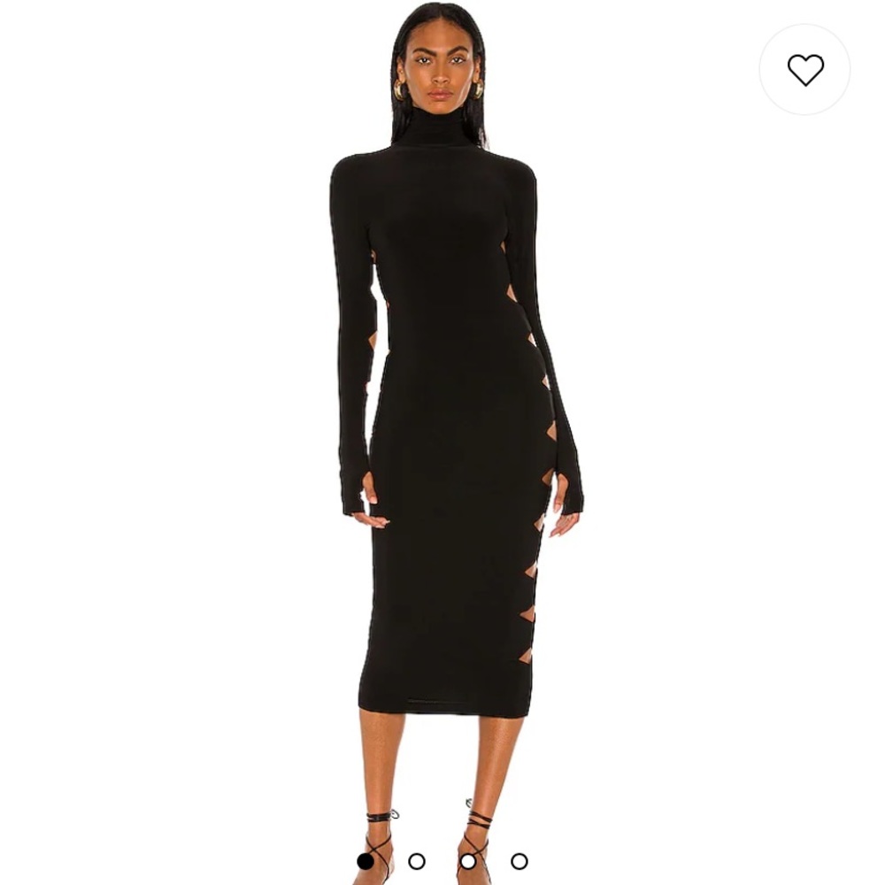 Norma Kamali Alligator Dress
